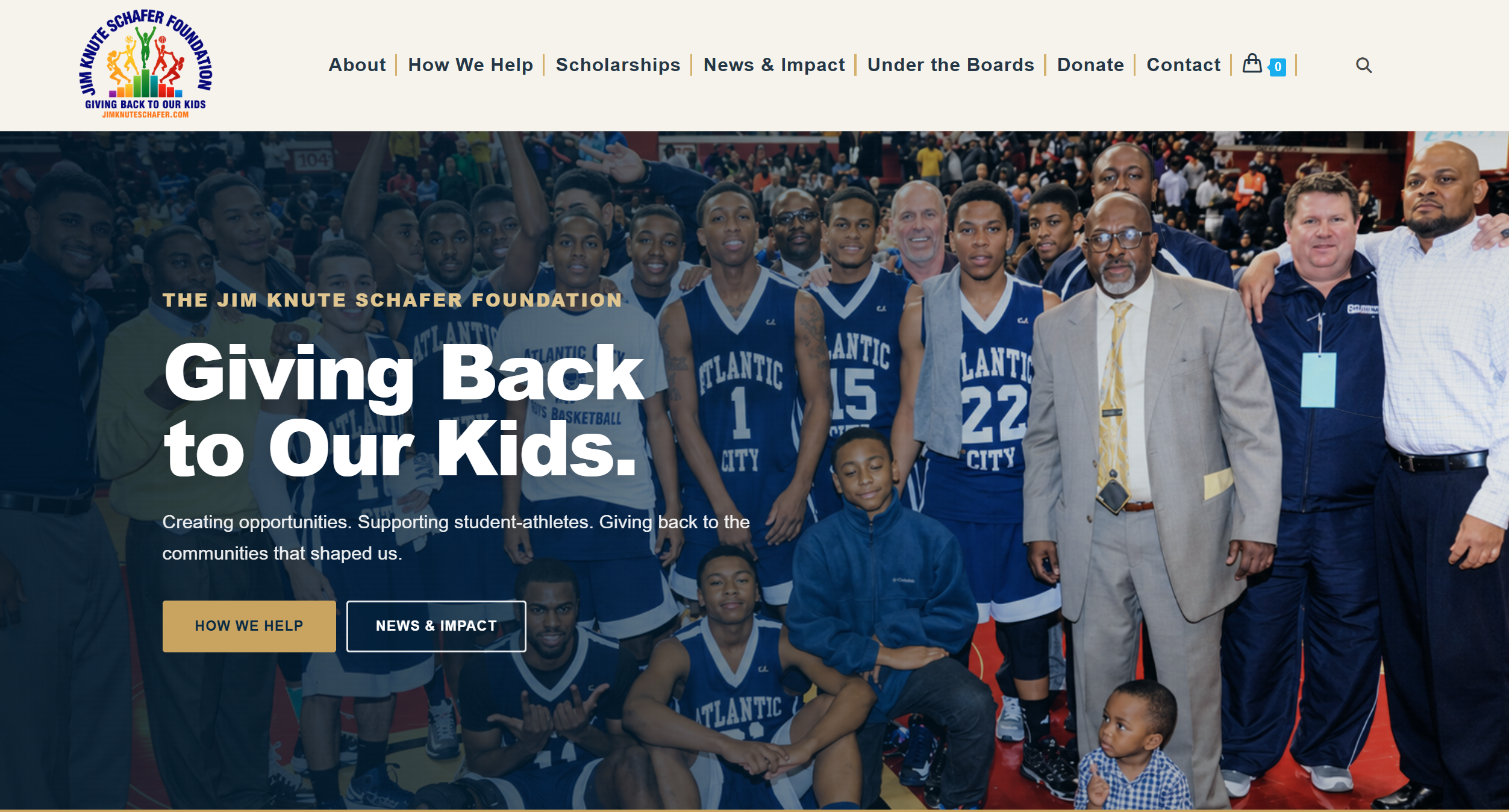 Schafer Foundation website build by JEBTAM Publishing